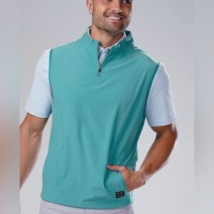 Black Clover Jade Sleeveless Quarter-Zip Vest Size Men’s Large